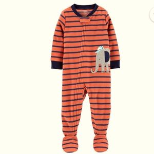Carter’s Elephant 1-piece Fleece PJ